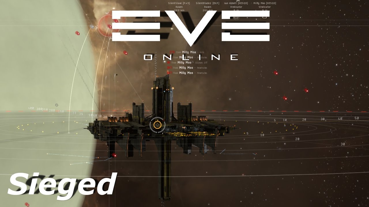 EVE Online - Raitaru under attack