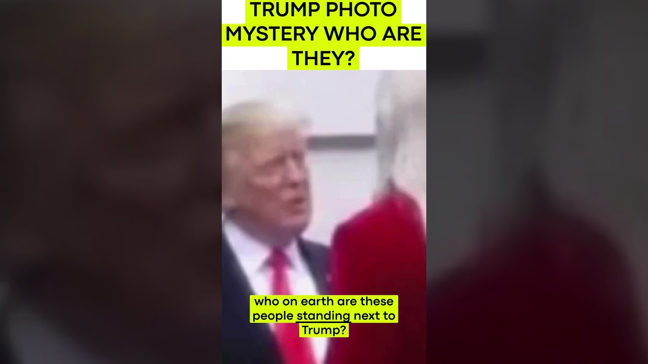 Trump Photo Mystery: Bizarre Outfits Spark Viral Conspiracy Theories, Real Identity Revealed