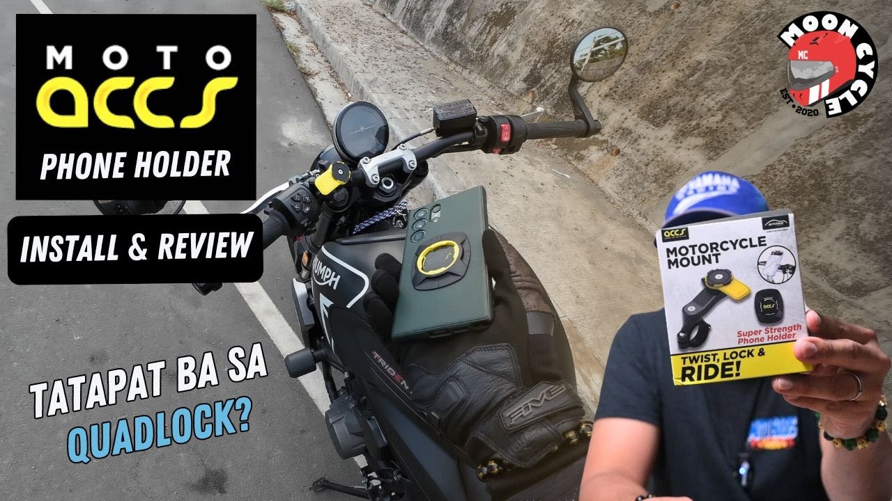 CP Holder pantapat sa Quadlock | Moto ACCS CP Holder