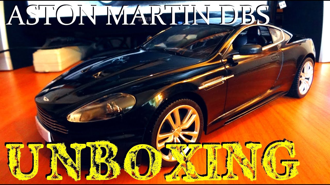 Распаковка Aston Martin DBS (R.C. Rastar)