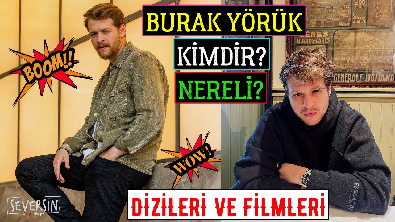 Burak Yörük Kimdir Ve Nereli? Oynadığı Diziler Filmler - Aşk Mantık İntikam Çınar