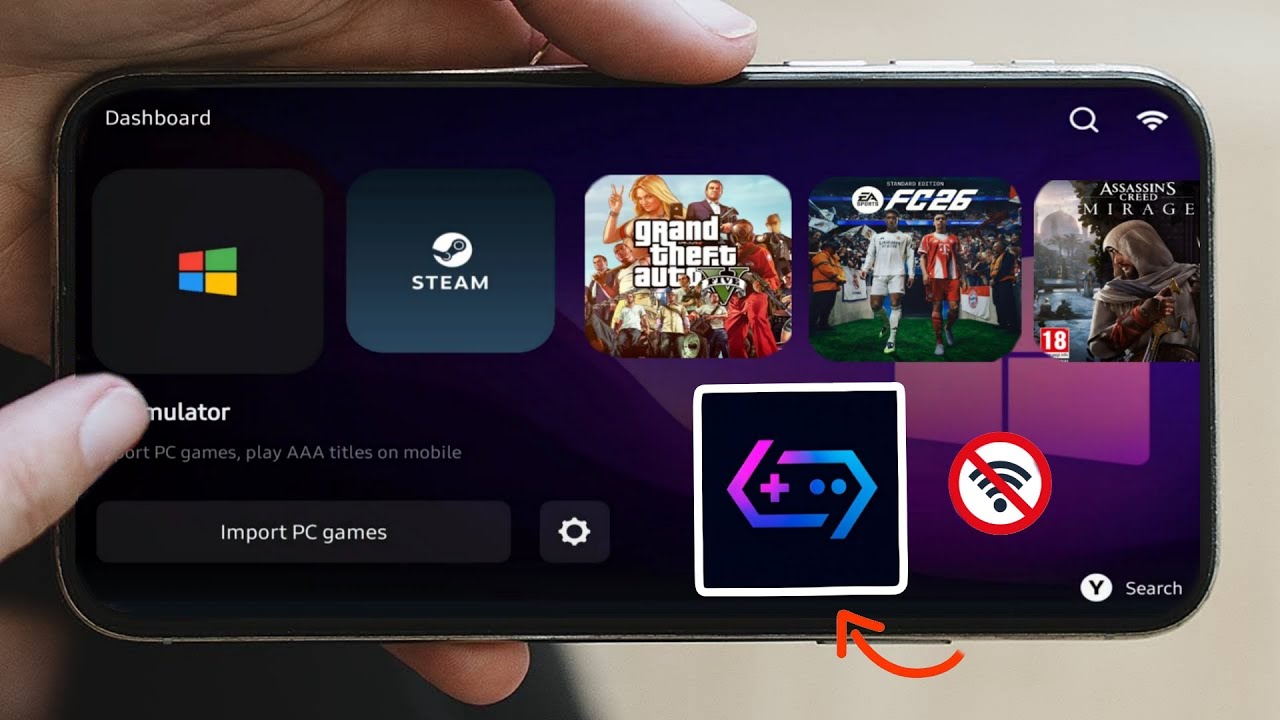 رسميا اطلاق محاكي GameHub Lite الجديد على جميع الهواتف الضعيفة للاندرويد