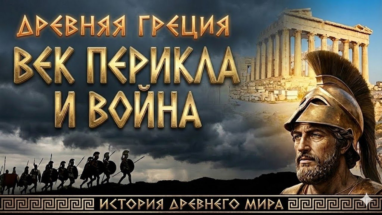 ВЕК ПЕРИКЛА и КРАХ АФИН: Золотой век демократии и Пелопоннесская война ⚔️ История 5 класс