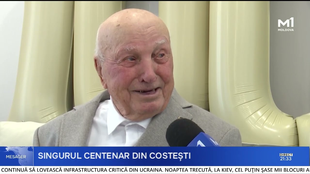 Patru copii, zece nepoţi şi 19 strănepoţi, averea unui locuitor din Costești la o sută de ani