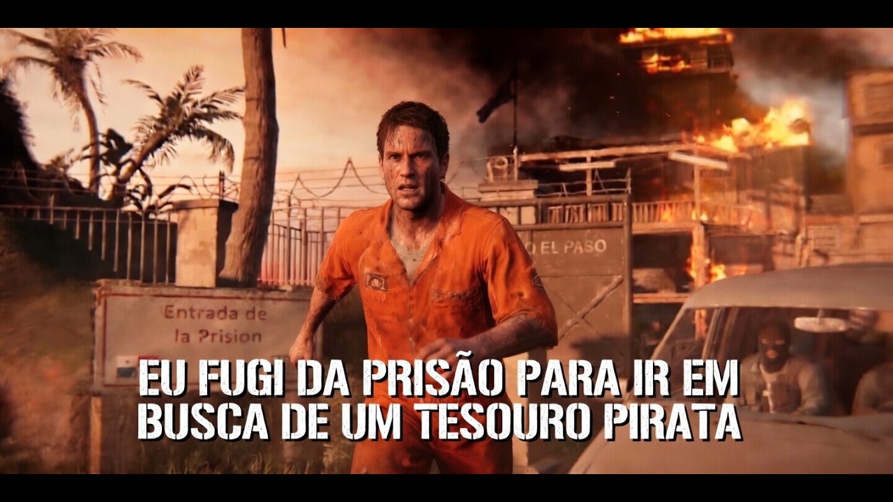 ELE FUGIU DA PRISÃO PARA ENCONTRAR UM TESOURO PIRATA | UNCHARTED 4