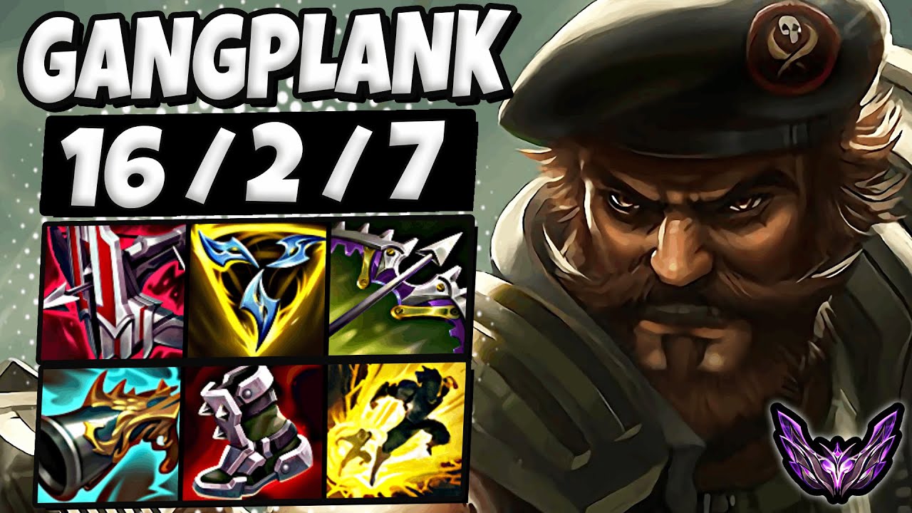 Gangplank vs Fiora [ TOP ] Lol Korea Master Patch 14.21 ✅