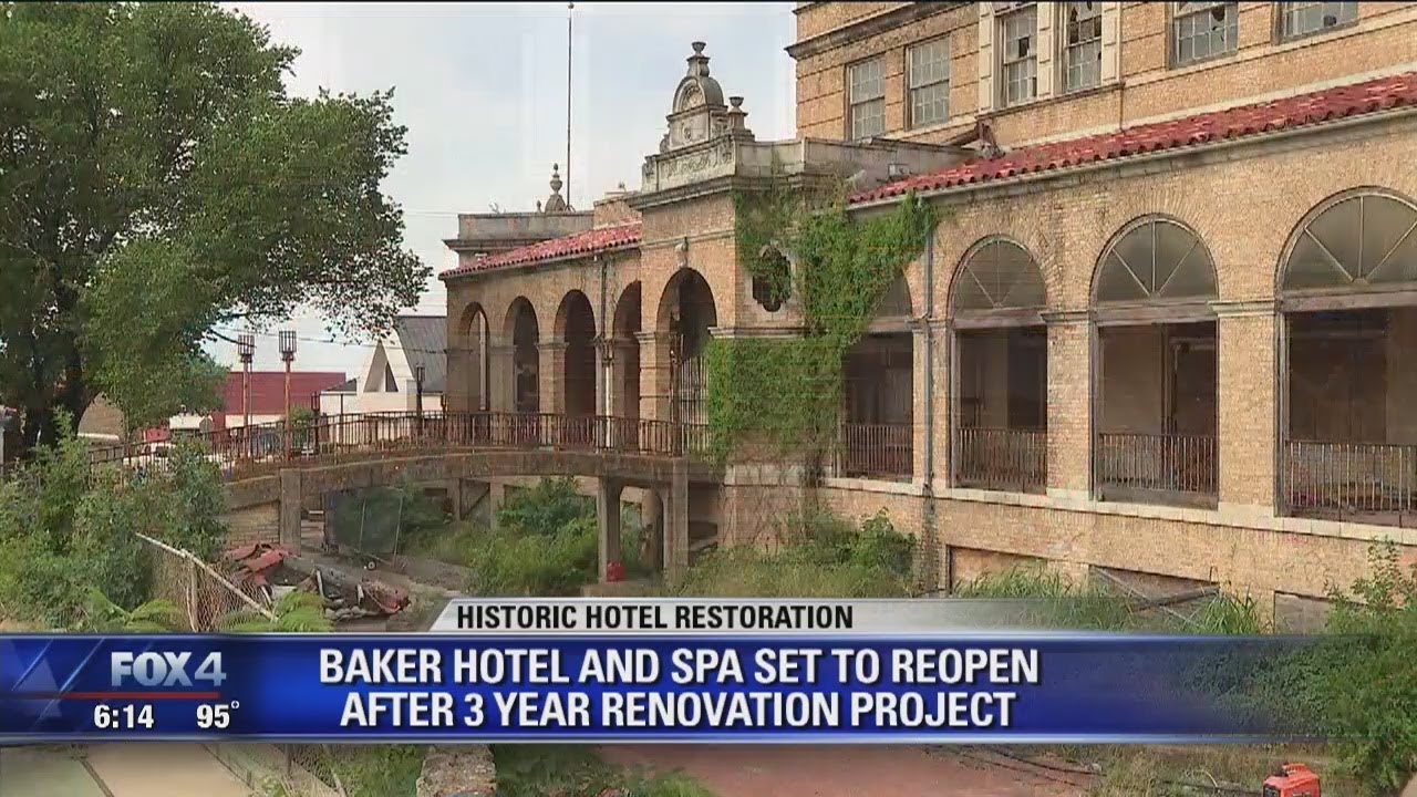 Historic Baker Hotel in Mineral Wells getting a modern makeover