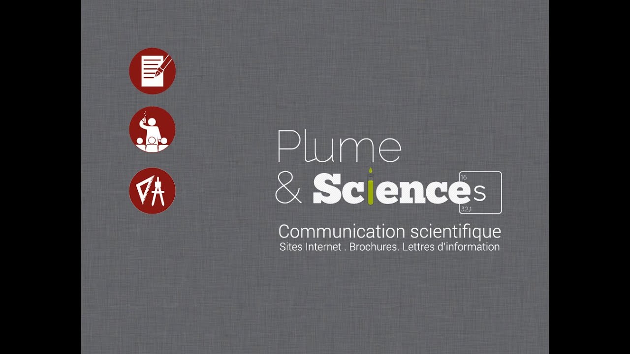Plume & Sciences - Communication scientifique