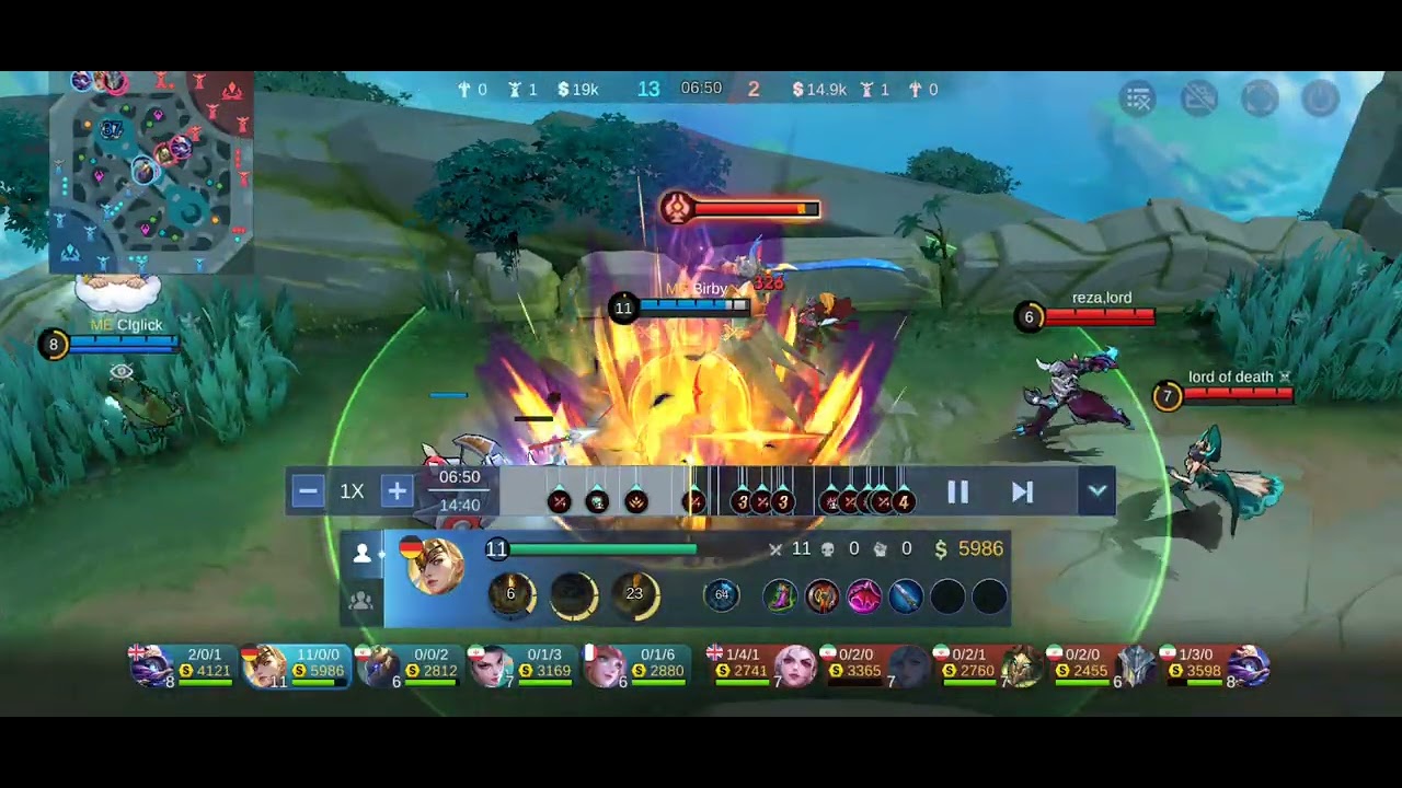 Mobile Legends - Bang Bang: Freya Gameplay in a no Retribution Team!