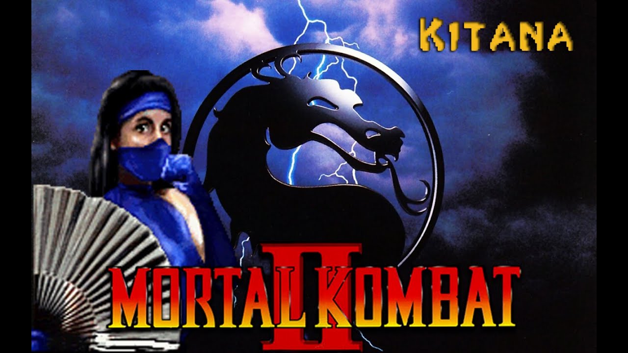 Mortal Kombat 2 - Kitana playthrough on my original MK cabinet