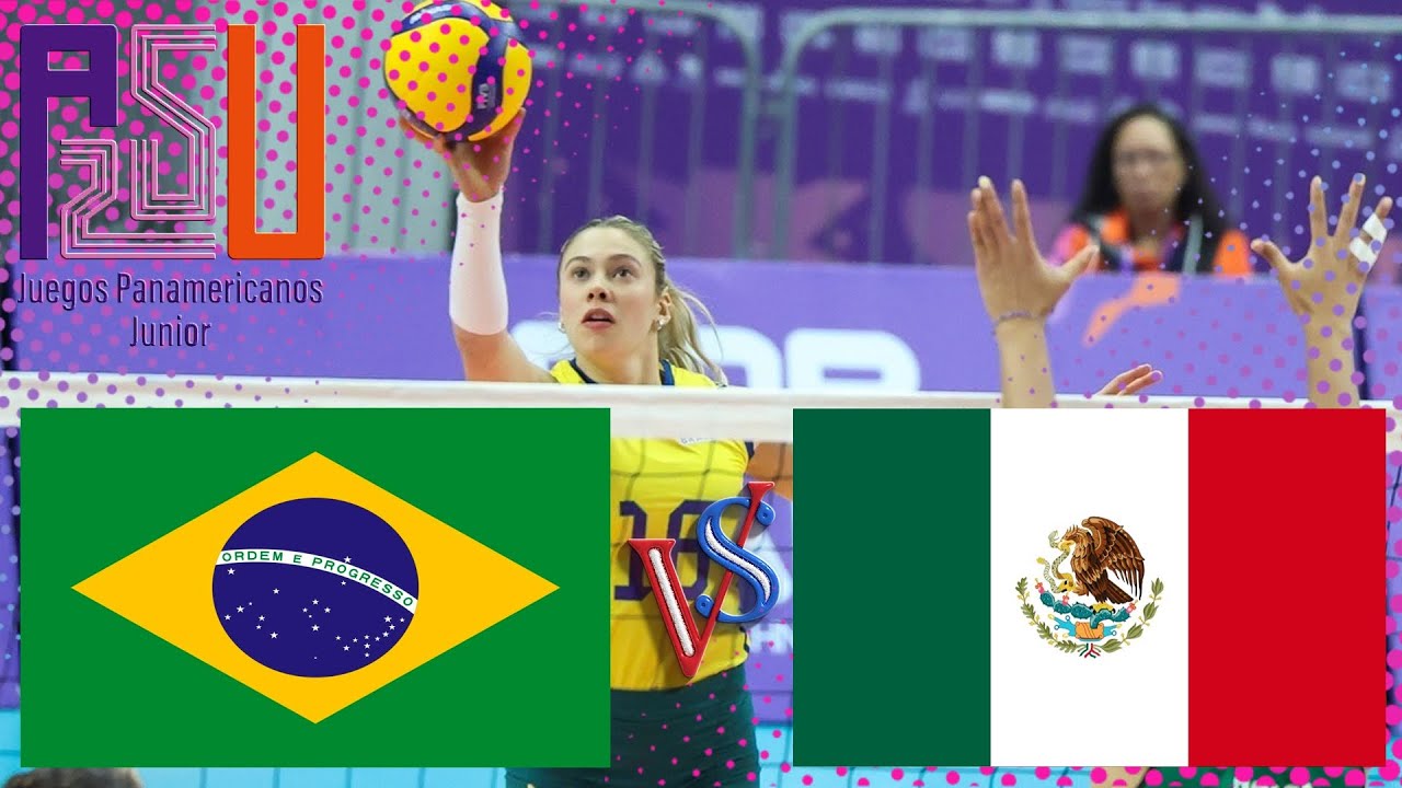🇧🇷 Brasil vs México 🇲🇽 Final 🥇 II Juegos Panamericanos Junior Asunción 2025