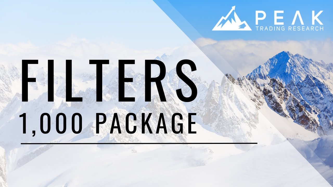 Peak Filters | 1,000 Package 📈