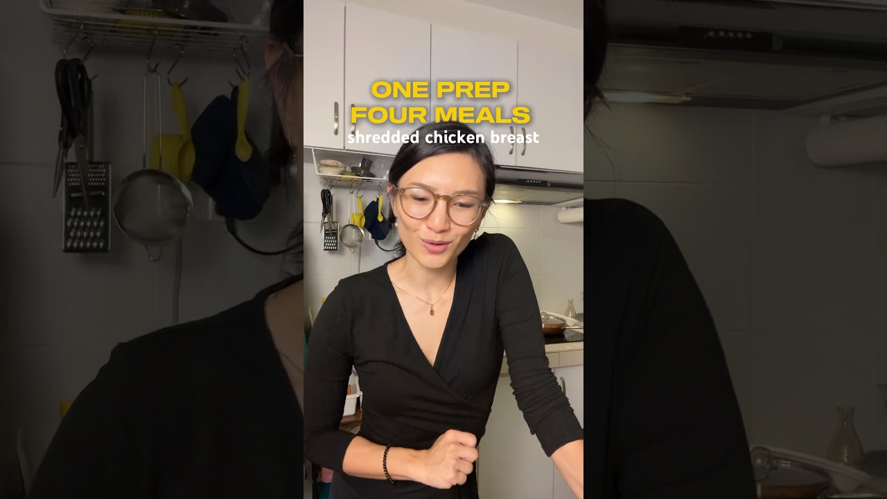 don’t do MEAL prep, do COMPONENT prep instead. #mealprepideas