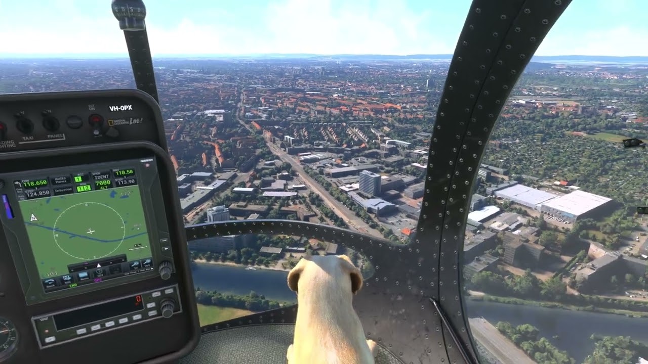 MSFS2020 Kommentierter Rundflug über Hannover in Microsoft Flight Simulator / 4K HDR Ultra