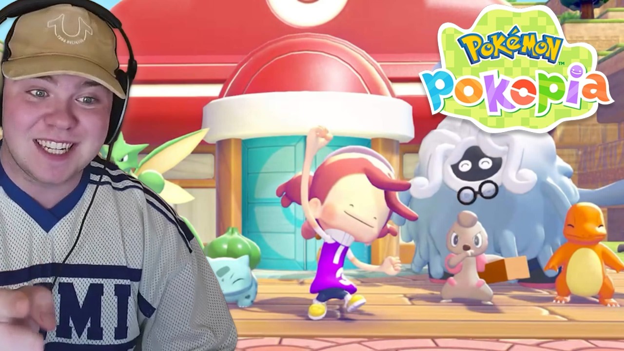 HUGE CONTENT - PLAYING POKEMON POKOPIA | AverageArchive