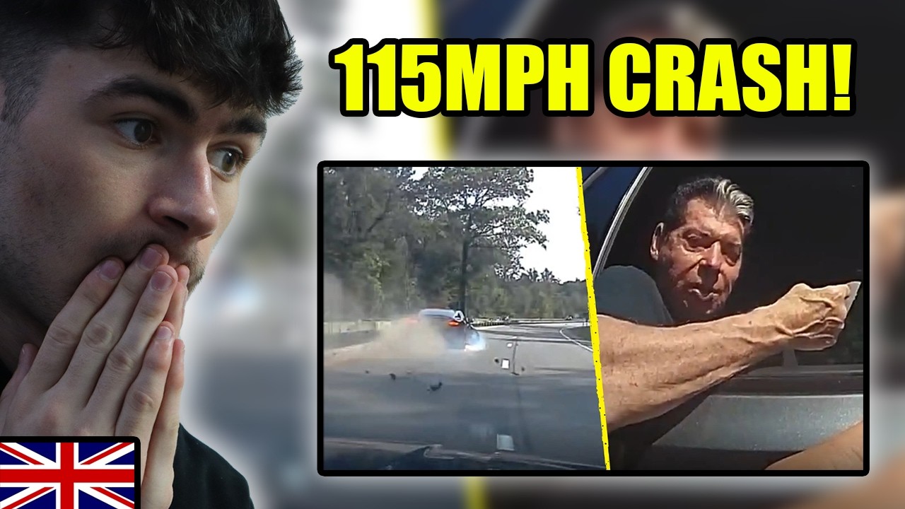 Британцы отреагировали на аварию с участием бывшего босса WWE Винса Макмахона на скорости 115 мил...