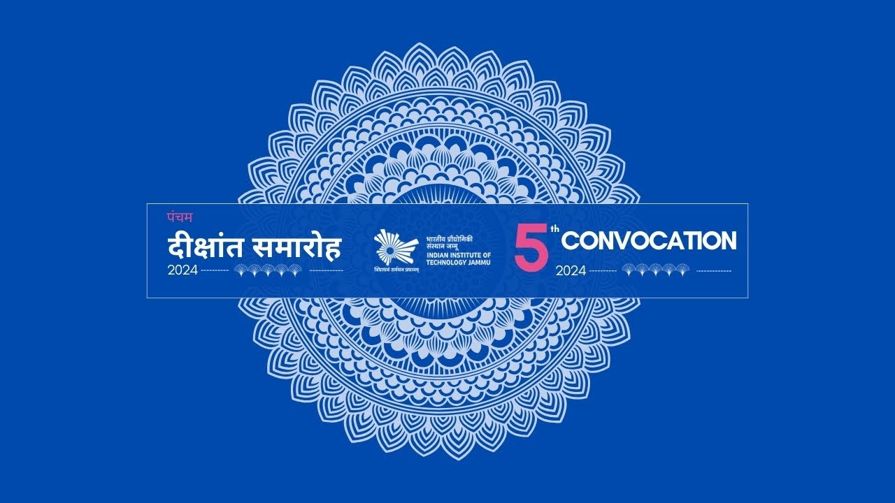 Convocation 2024 IIT Jammu