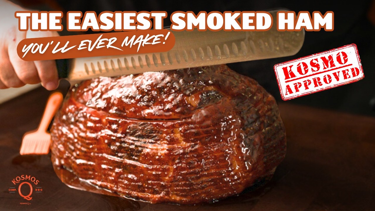Easy Smoked Spiraled Ham Recipe