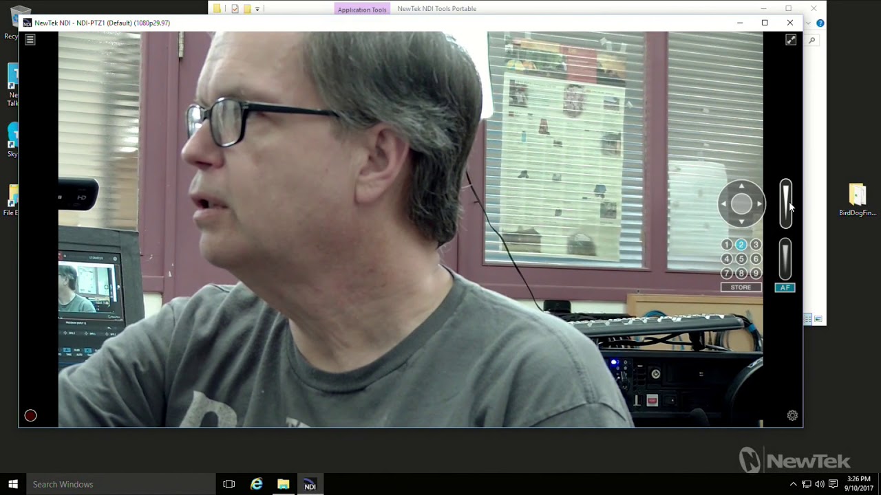 NewTek PTZ Camera