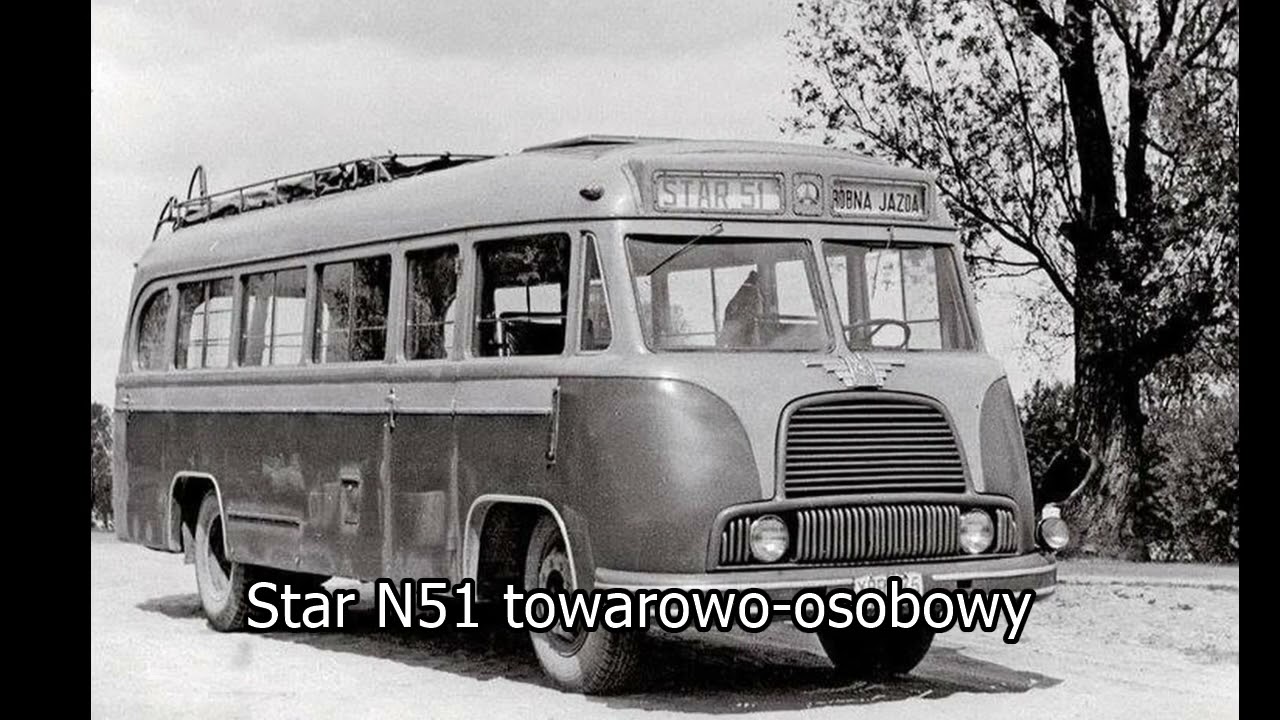 Autobusy PKS. Star N51/52.
