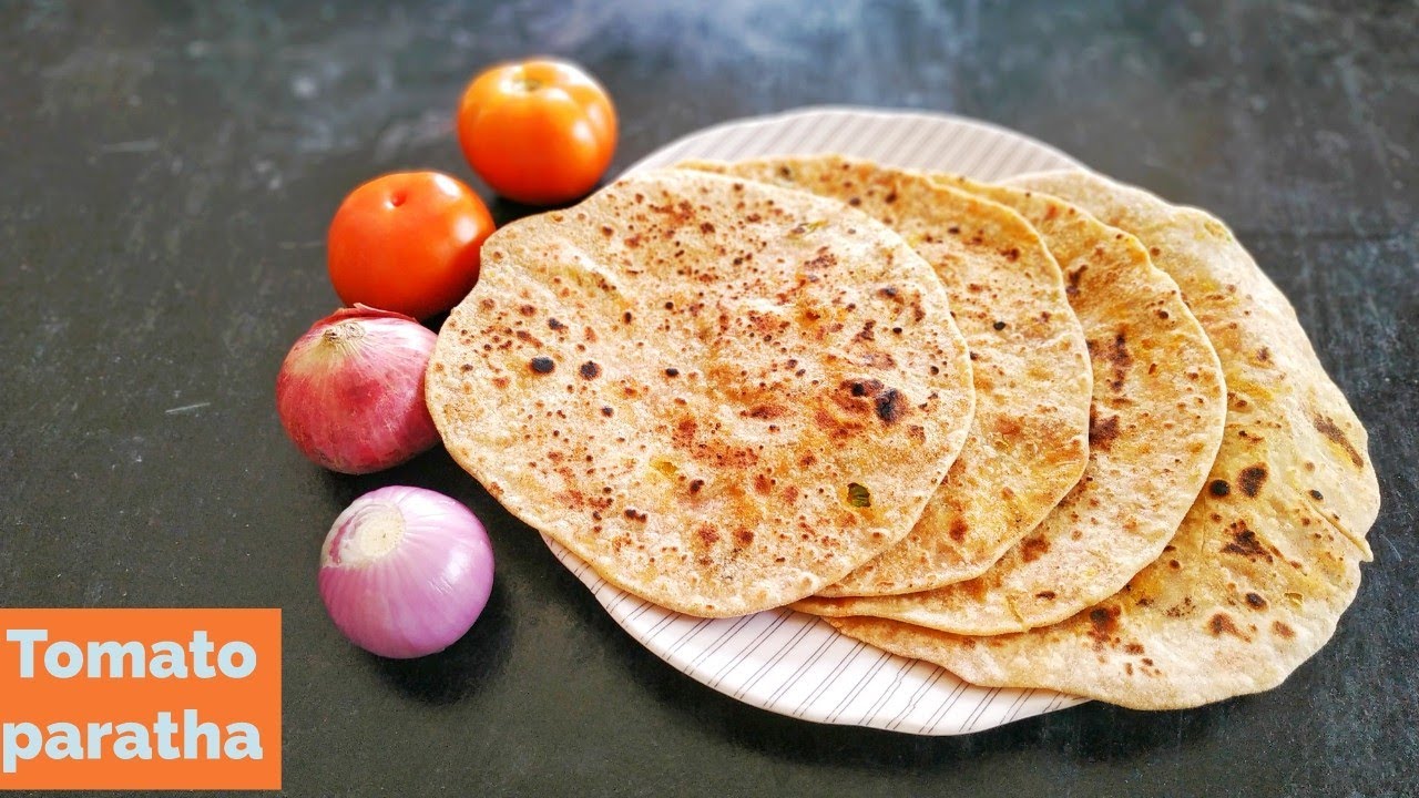 Tomato parata recipe||ఇలా పరత చేయండి పిల్లలు ఇష్టంగా తింటారు ||Tomato paratha recipe in telugu.