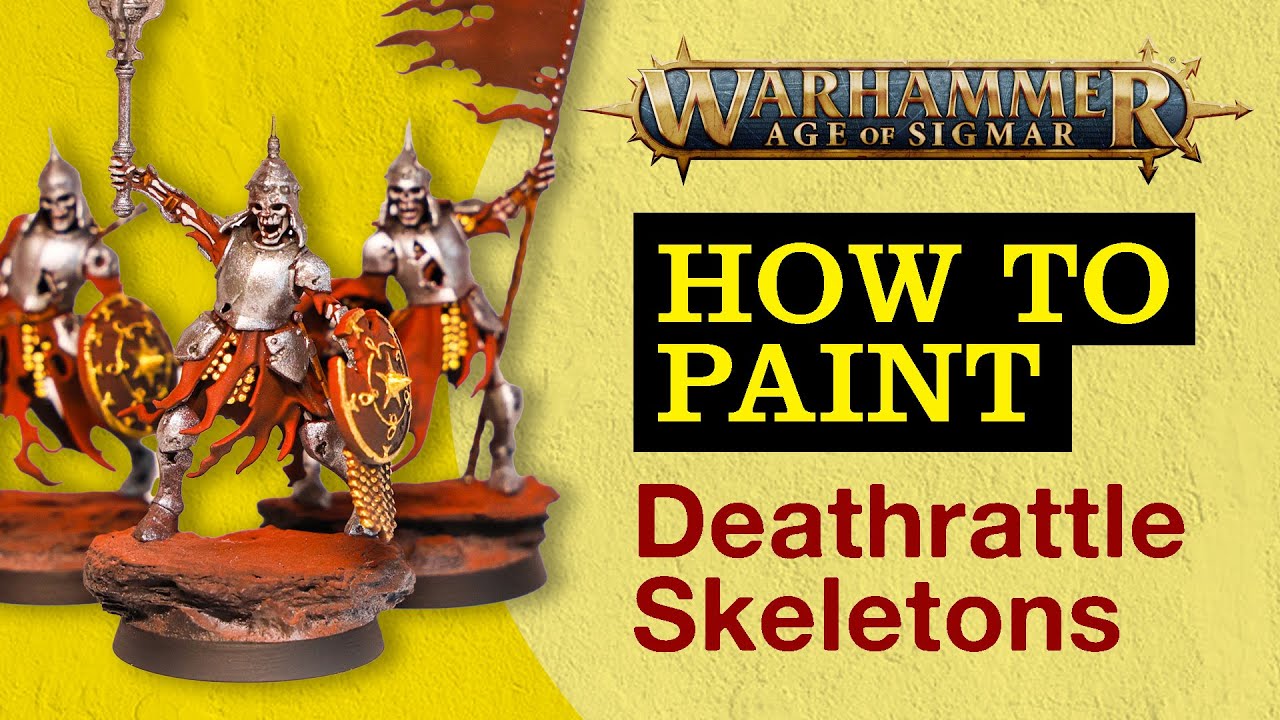 How to Paint Deathrattle Skeletons
