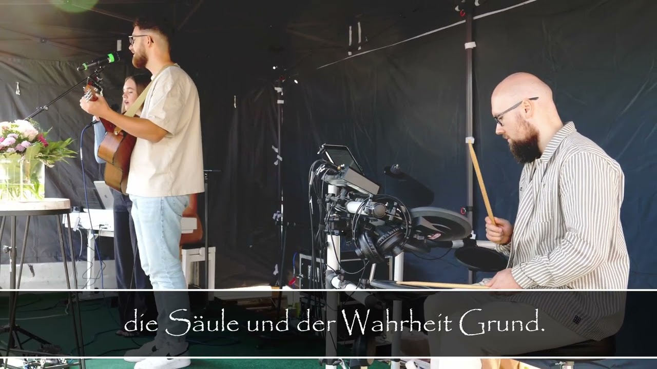 Jesus will uns baun zu einem Tempel