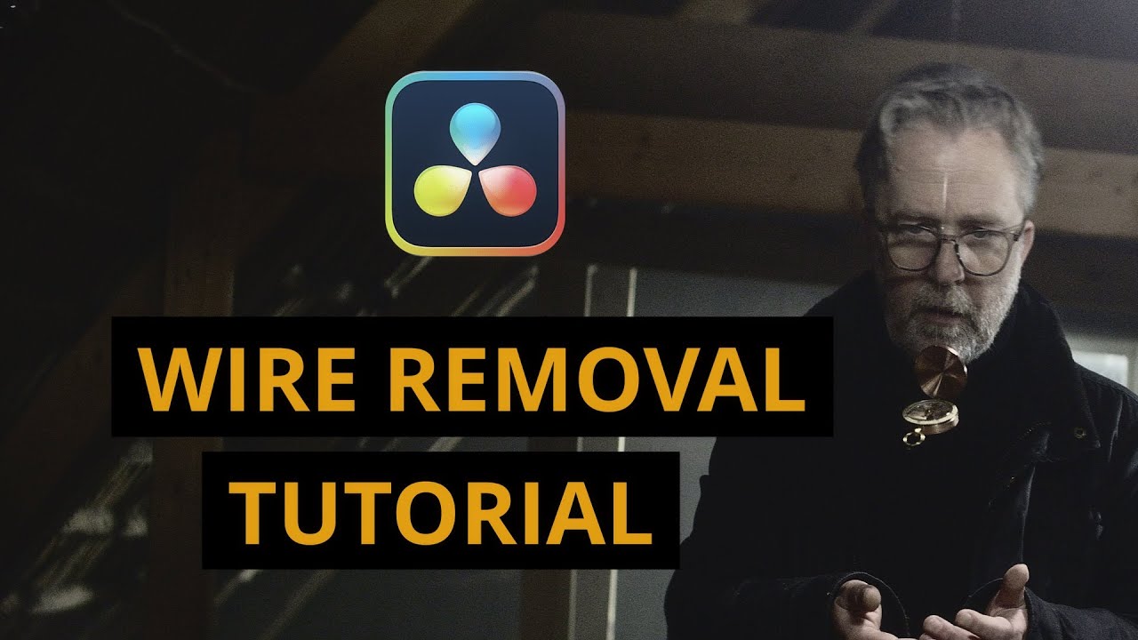 How to Remove Wires in DaVinci Resolve Fusion!