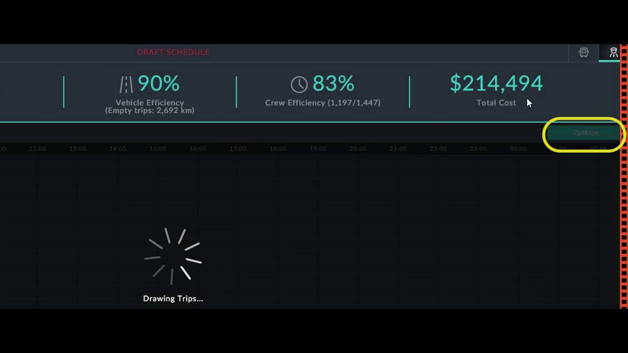 Optibus OnSchedule demo