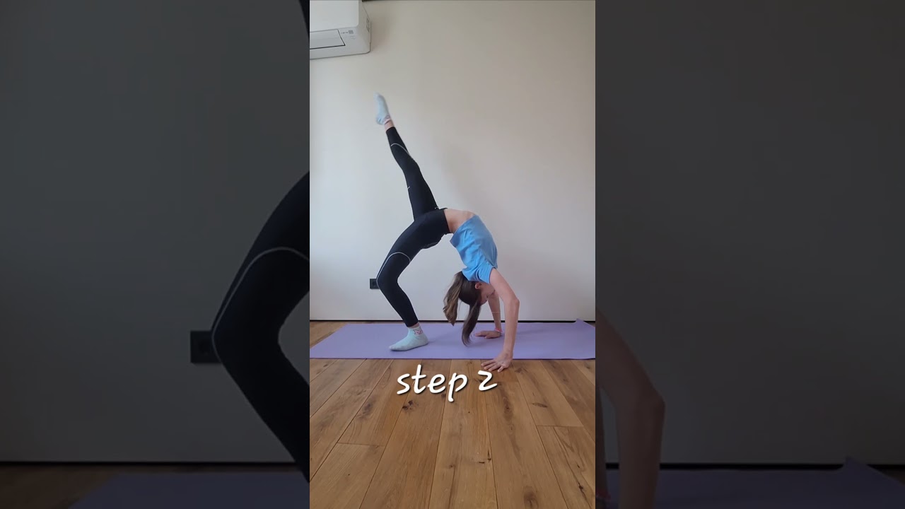 how to do a bridge kickover ##fyp #viralvideo #shorts #short #youtubeshorts #youtube #foryou