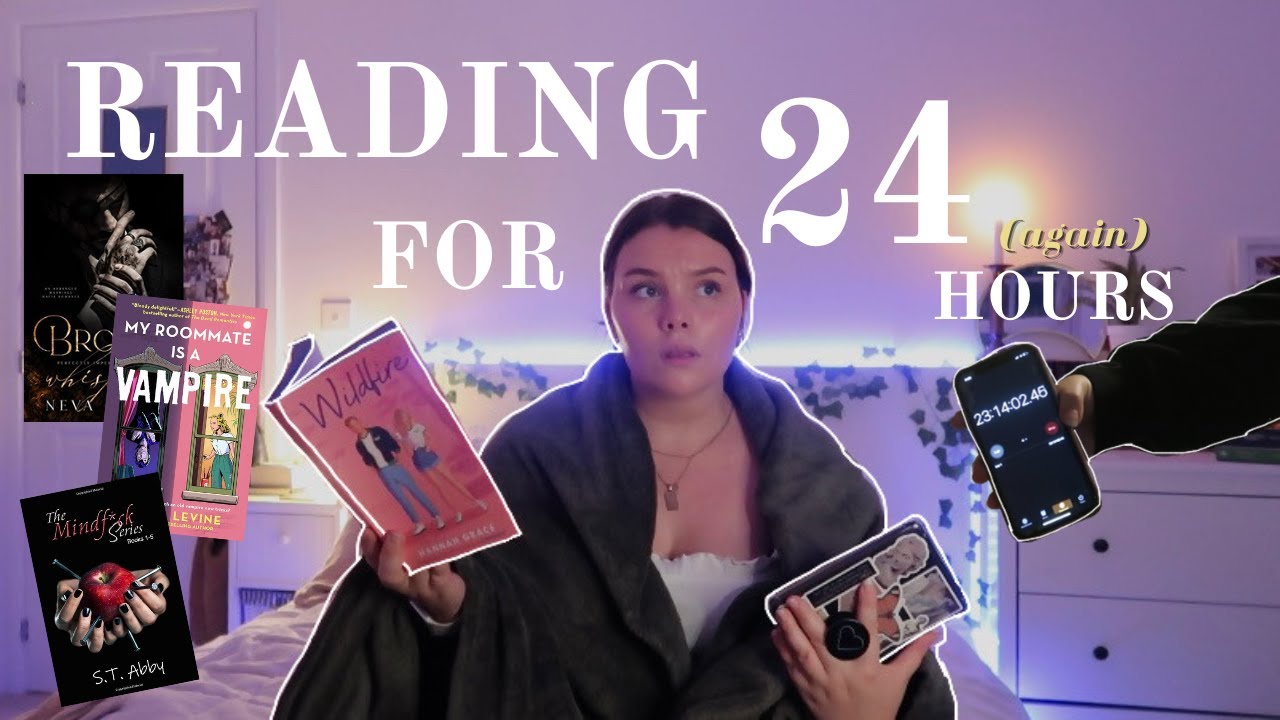 READING FOR 24 HOURS ... straight? || reading vlog
