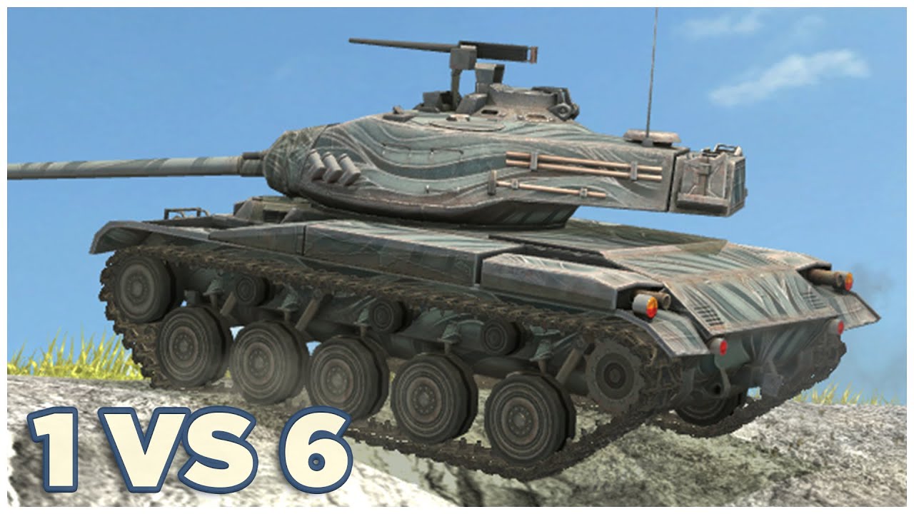 leKpz M 41 90 mm • 1 vs 6 • Моноспектакль WoT Blitz