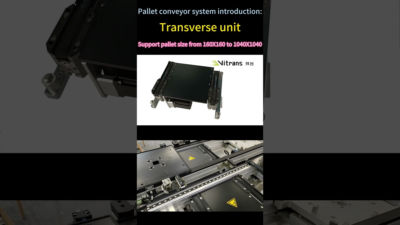 Vitrans Conveyor Transport | Modular Transverse By Pallet Handling System Solutions Manufacturer