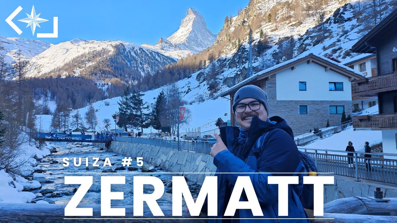 Tour por ZERMATT! Las vistas más IMPRESIONANTES del Matterhorn 4K | SUIZA #5