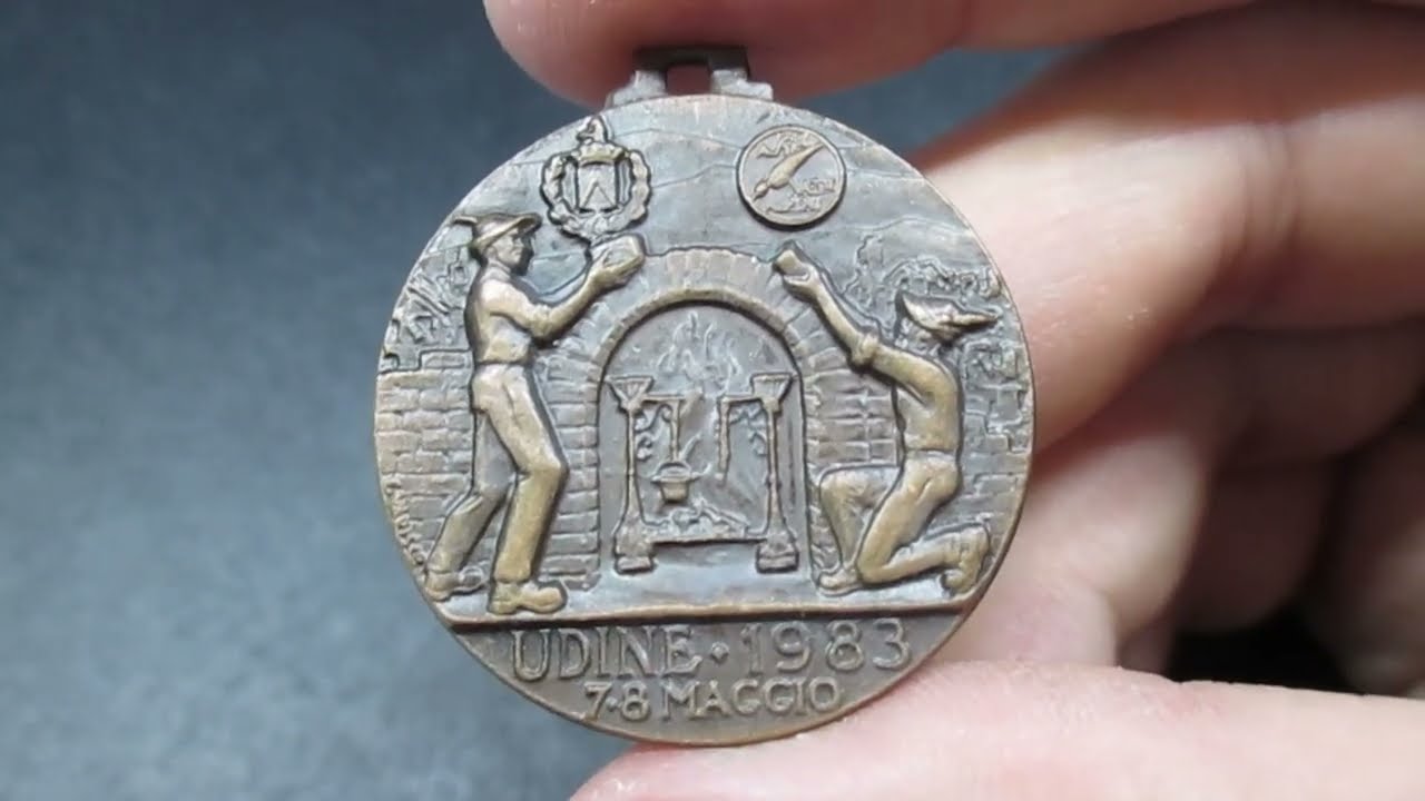 Medaglia 56° Adunata Nazionale degli Alpini - Udine 1983