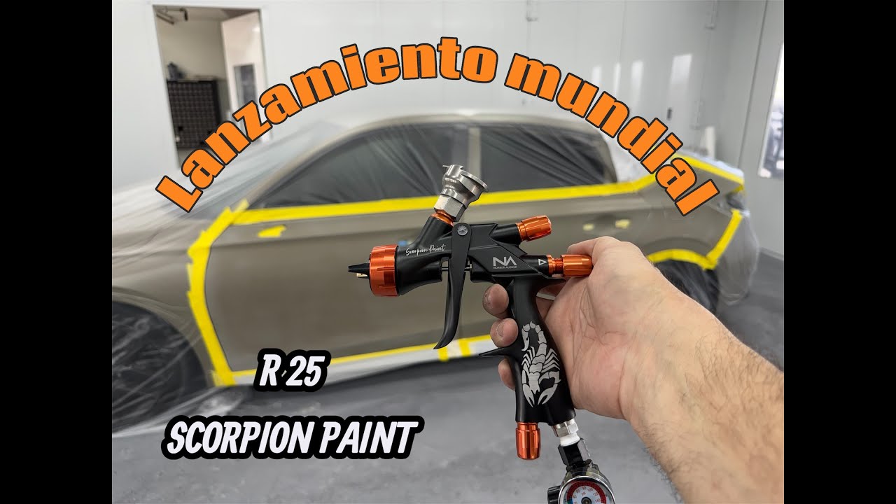 Esta Pistola CAMBIÓ Todo | Scorpion Paint R25 Pro