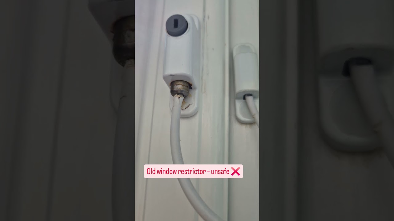 Window Child Safety Restrictor | Before & After Installation 🔒👶