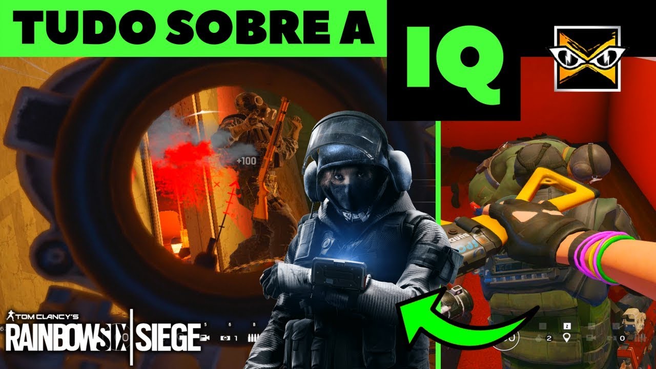 GUIA SOBRE COMO JOGAR DE IQ || RAINBOW SIX SIEGE