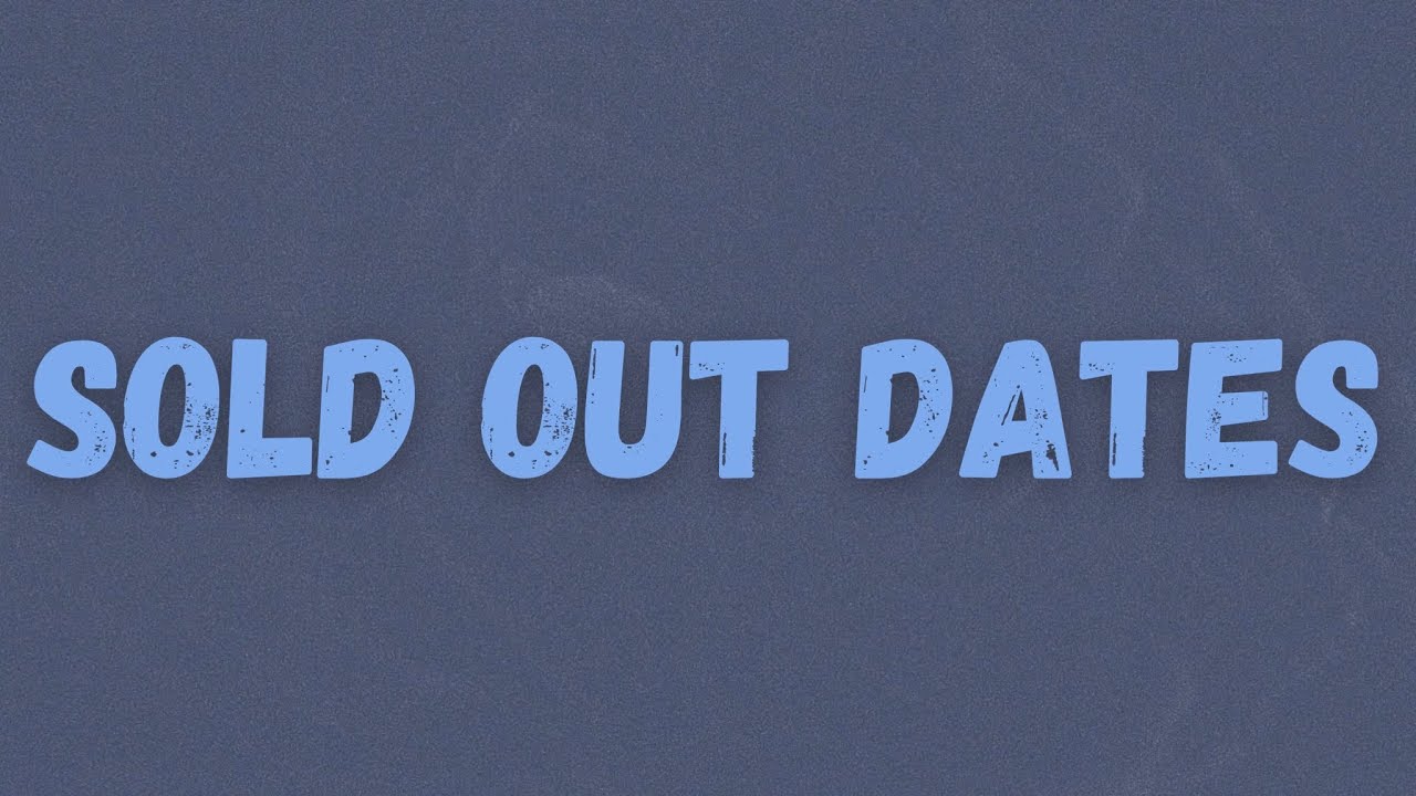 Clavish - Sold Out Dates (Lyrics)