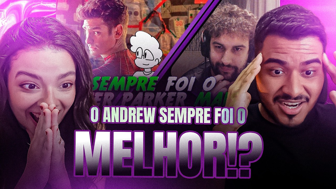 CASAL REAGE: ANDREW GARFIELD É ATÉ HOJE O MAIS FIEL AS HQS (no cinema) - REACT