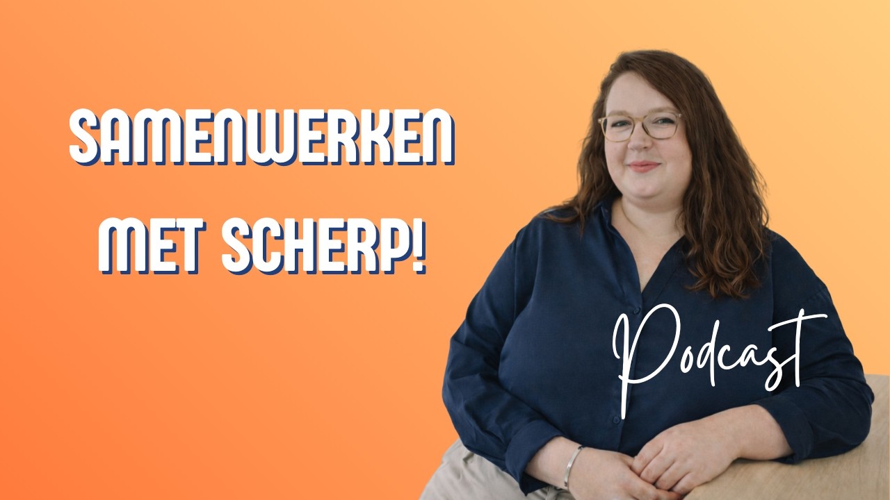 Samenwerken met SCHERP!  geen poetspas, wél een bedrijf dat voor je werkt