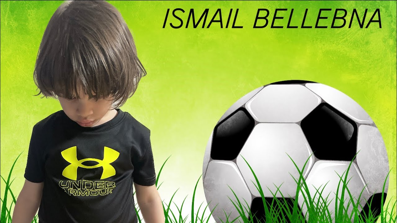 Little Boy Playing Football -soccer. Ismail U4 video #24