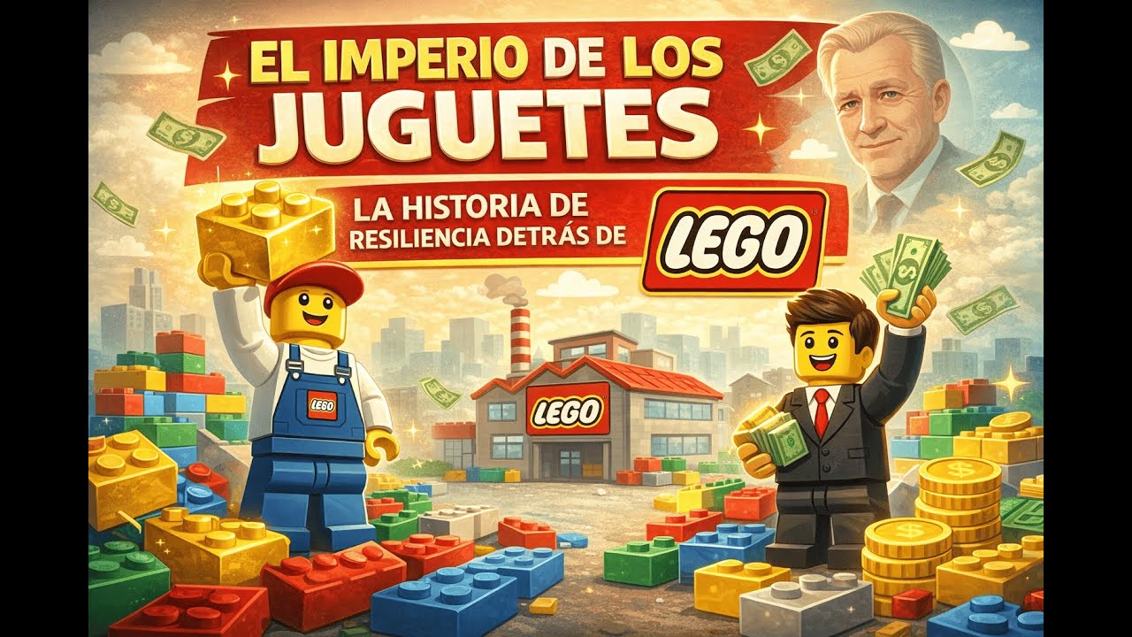 LEGO: La Increíble Historia del Carpintero que Construyó un Imperio Mundial.