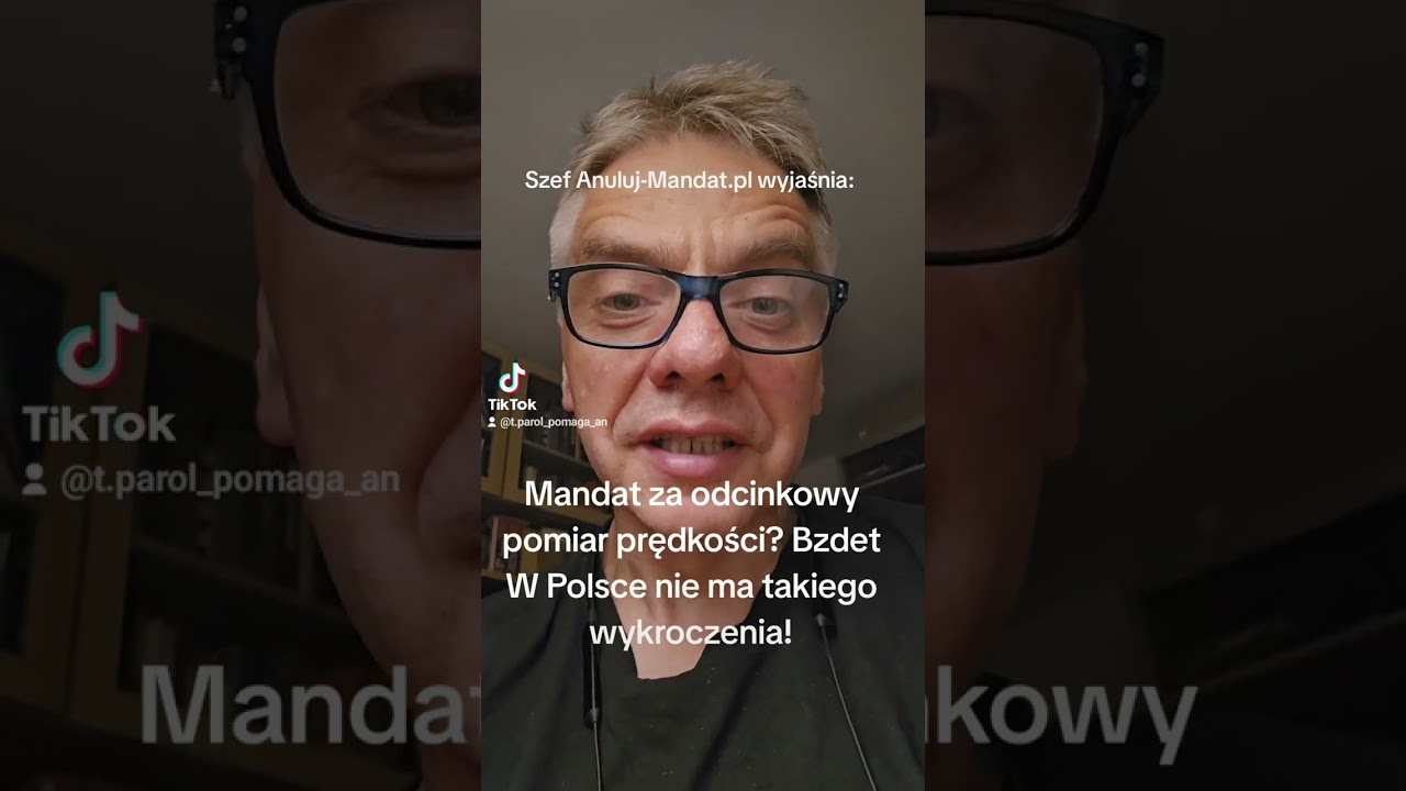 Nie ma takiego wykroczenia. Odcinkowy pomiar prędokości to bezprawie