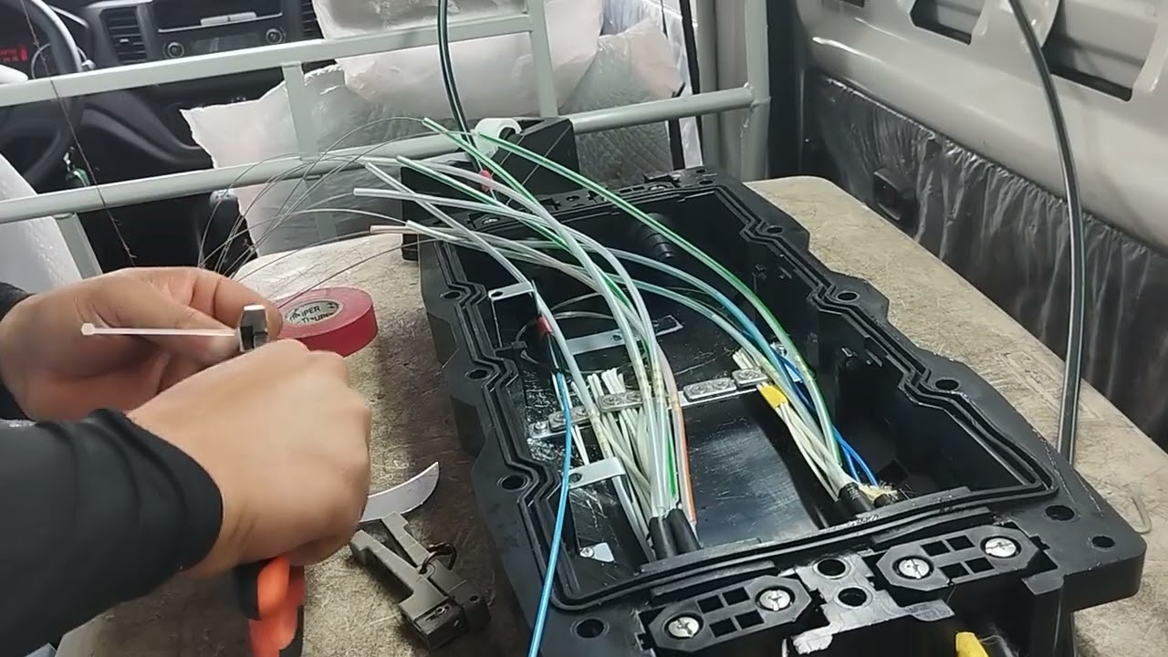 COMO ARMAR UNA MANGA O CAJA DE EMPARME EN FIBRA ÓPTICA