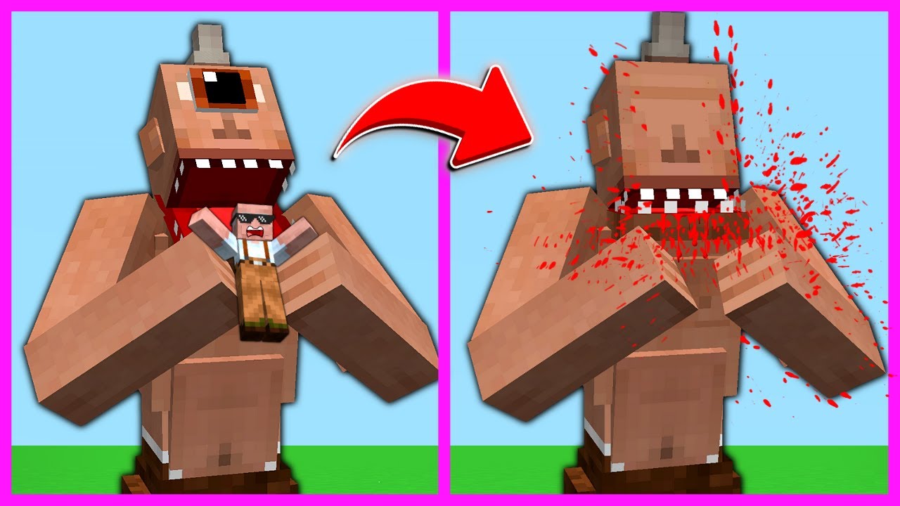 TEPEGÖZ KÖTÜ MAFYAYI YEDİ! 😱 - Minecraft