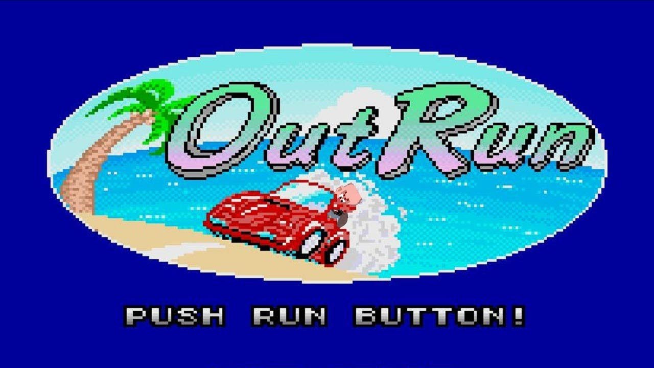 Outrun &bull; PC Engine &bull; Full Clear &bull; Route A &bull; HD