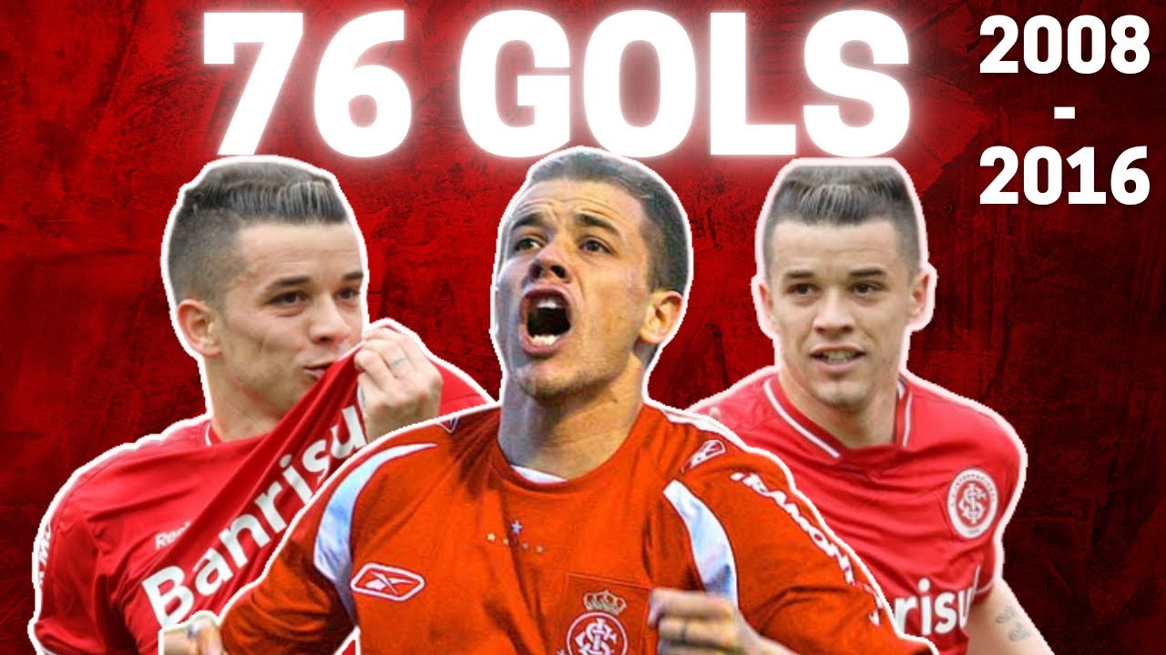 TODOS OS 76 GOLS DE D'ALESSANDRO COM A CAMISA DO INTERNACIONAL DE 2008 A 2016