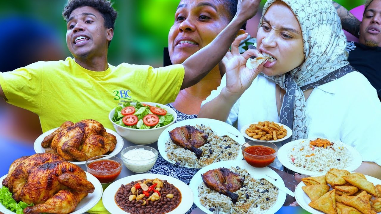 Comían en platos desechables para no Lavar - LOS SOCIOS SOY