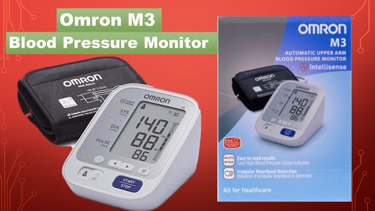 How to Use Omron M3 Blood Pressure Monitor 🩺 | Step-by-Step Guide
